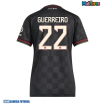 Camisa de Futebol Bayern Munich Raphael Guerreiro #22 Equipamento Alternativo Mulheres 2025-26 Manga Curta